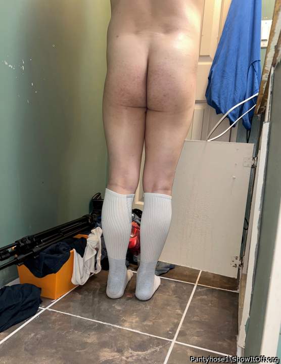 Photo of Man's Ass from Pantyhose1