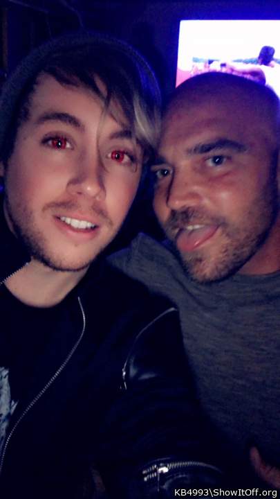 My Dad & I at a Family Halloween Party &#127875; #RedContacts #Father/Son