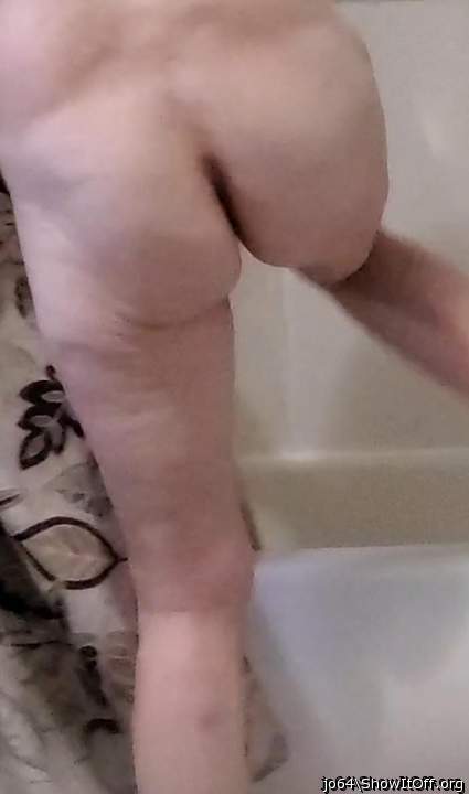Climbing in the shower