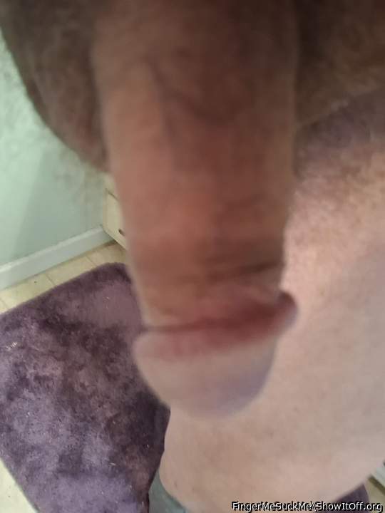 Photo of a stiffie from FingerMeSuckMe