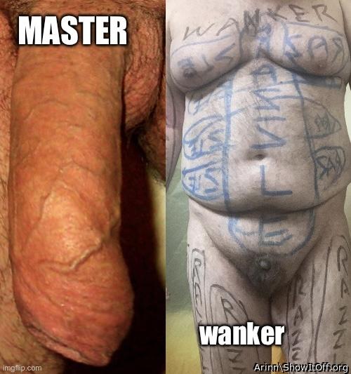 I wank for Master Razzle