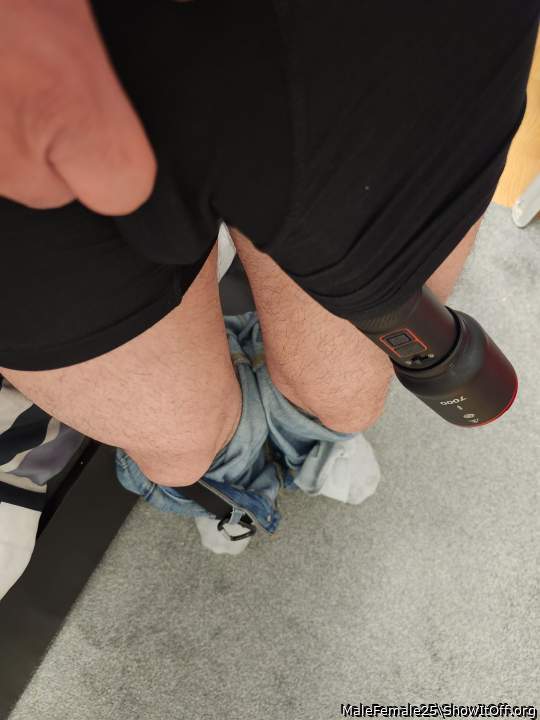 Photo of a boner from MaleFemale25