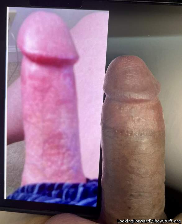 Side-by-side with theredfox1979!  Used with permission.  Tha