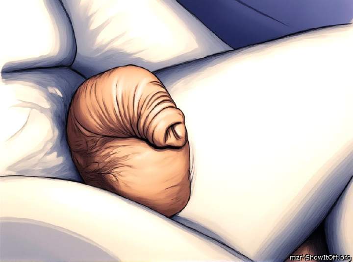 My small soft uncut dick Art