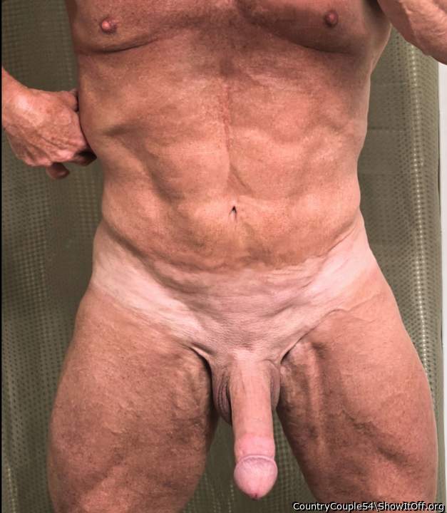 Sexy fit body and delicious big cock yummy  