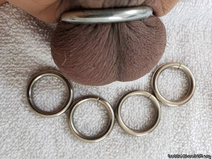 Inexpensive Cock/Ball and Glans Rings