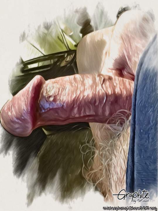 Gorgeous rendering of a beautiful swollen mushroom knob