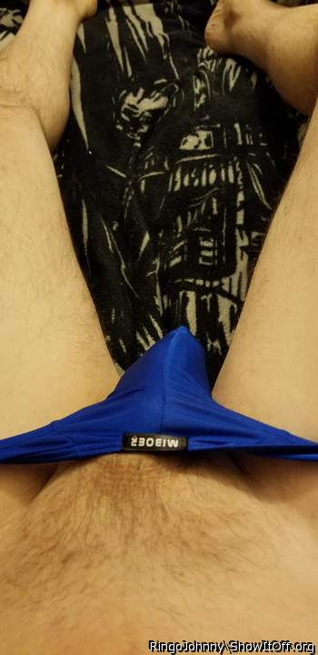 Tight blue undies #6