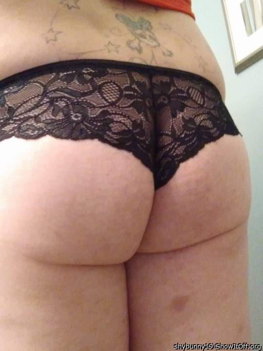 Hubby's yummy ass