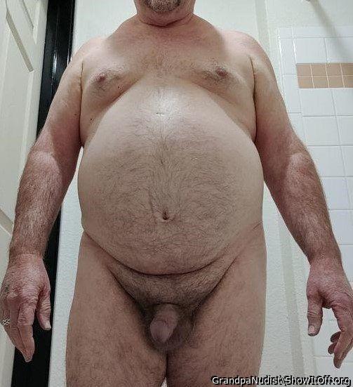 Photo of a bald-headed mouse from GrandpaNudist