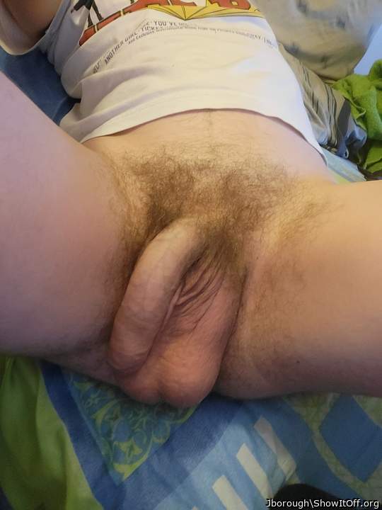 Who wants to feast on this cock and balls
