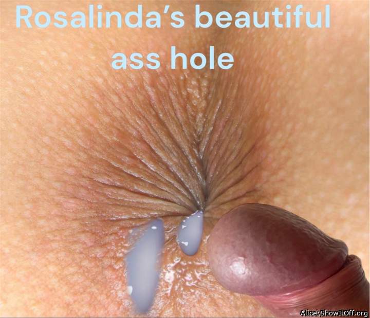 I love Rosalindas ass hole &#128571;