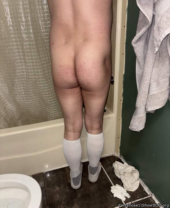 Photo of Man's Ass from Pantyhose1