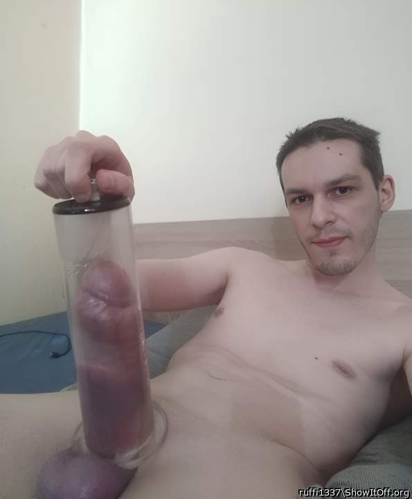 my german pumped cock