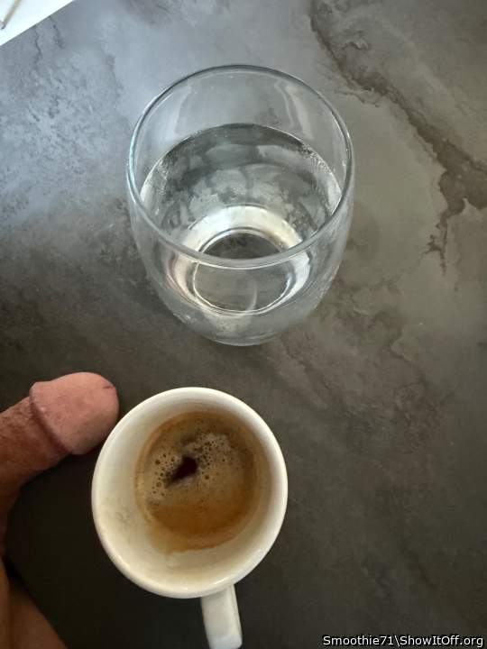 Just having my morning coffee 😊