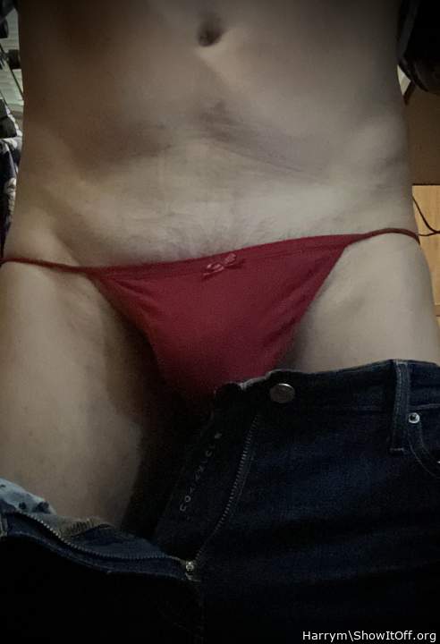 Wine colored panties