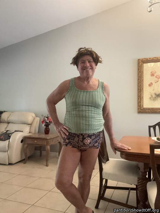 just me in a kind of summer outfit