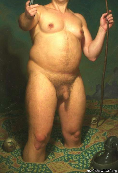 Very sexy picture. Can we shave you and oil you everywhere&#