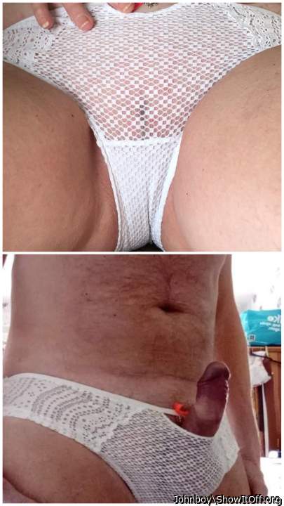 Thanks for putting that photo of my wife in the same panties