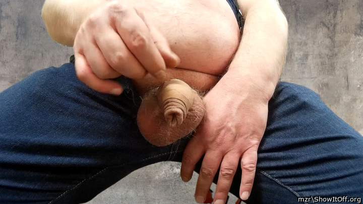 wieso will ich jetzt deinen dicken Beutel lecken ?