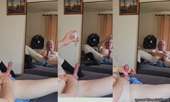 Centerfold at work. . .