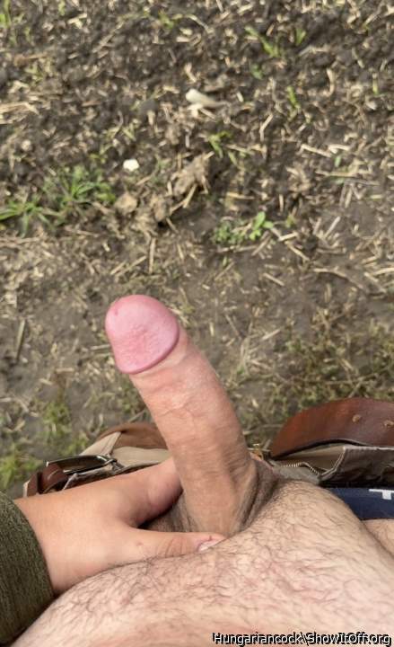 Got horny outside again� Anyone wanna help?