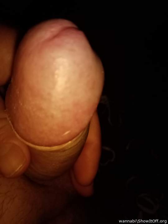 Nice uncut cock and big head to play with