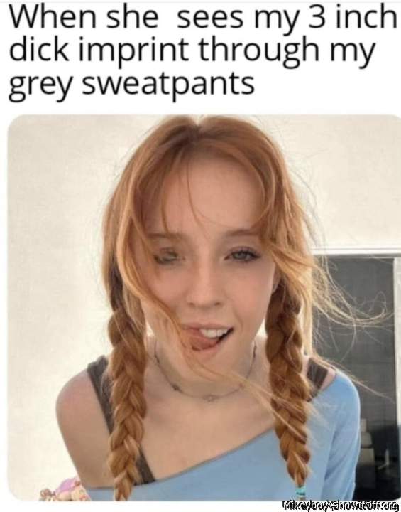 A little guy can dream lol