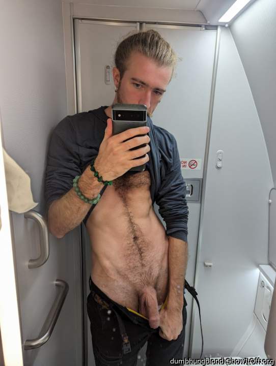 cheeky on the plane