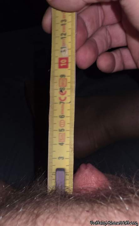 My tiny dick vs a ruler it measures 2,5 cm or barely 1 inch only