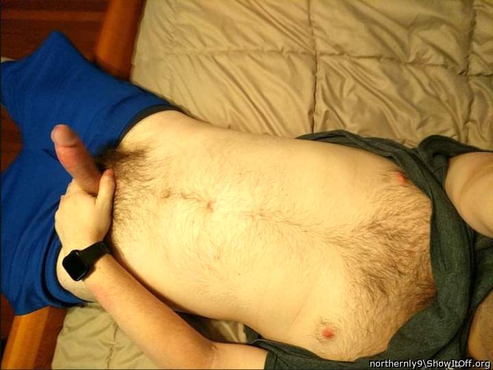 Sexy, hairy, aroused body!