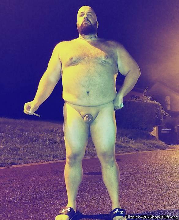 Shameless and dickless night walk