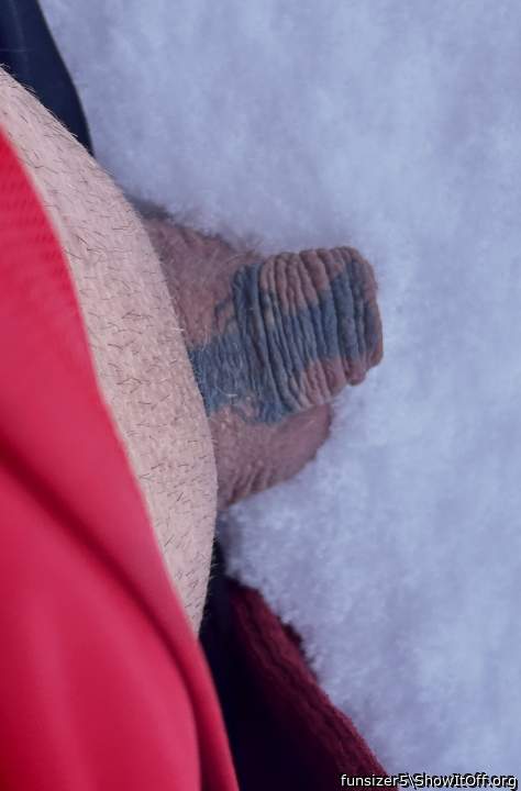 it was a very cold day