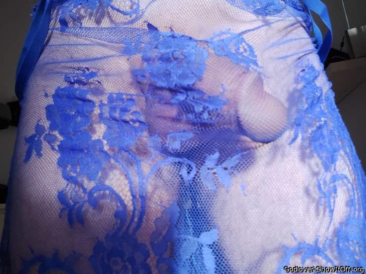 Photo of a blue lingerie 2