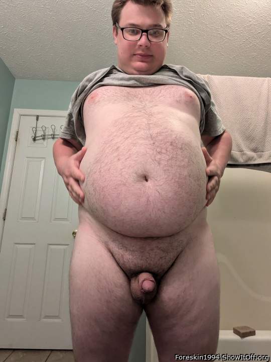 Belly and cock