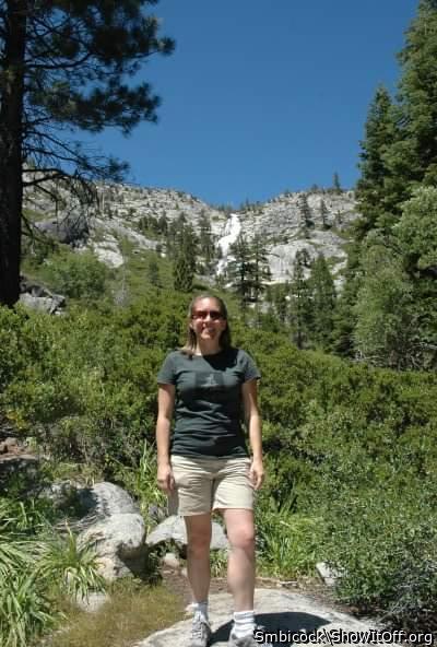    crossing path's and streams on the trail