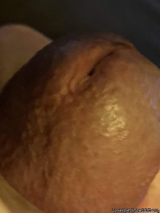 Great close up of your cum slit 