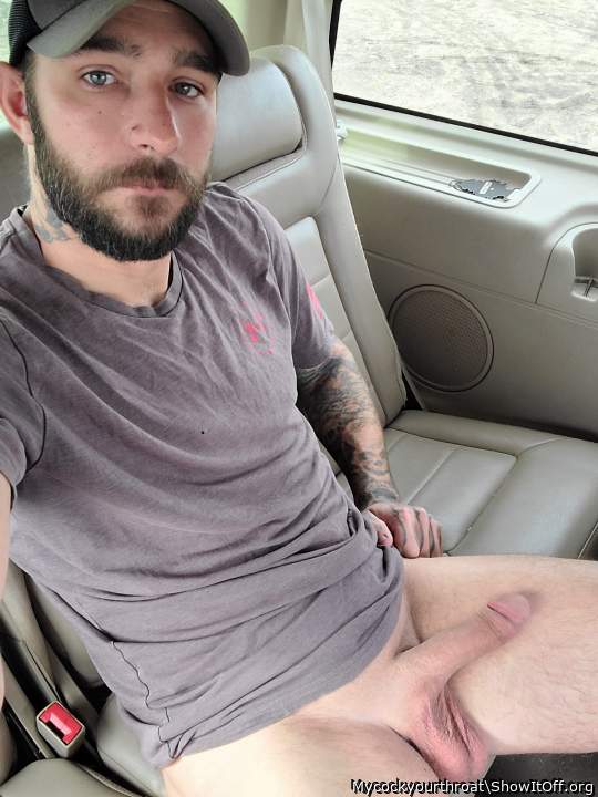 My mouth is open just grab me by my ears and pump away 