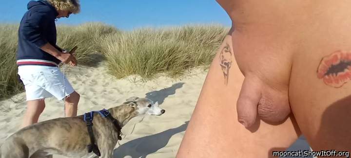 naked on public beach