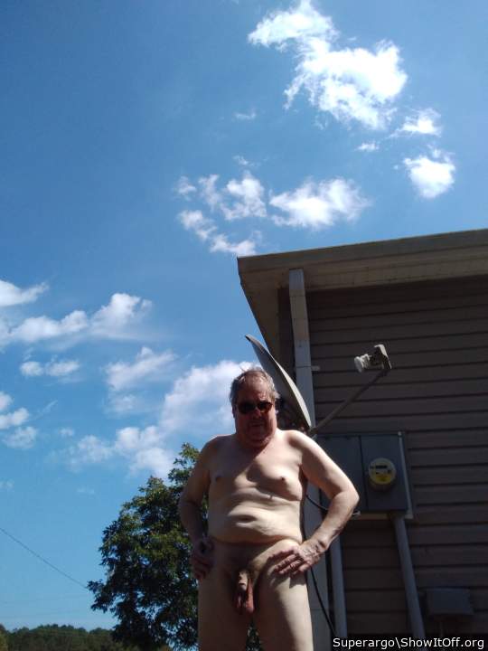 Beautiful outdoor scene.  Hoping you'd bring it to me for my