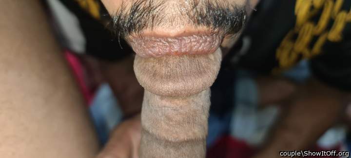 Photo of a penis from couple