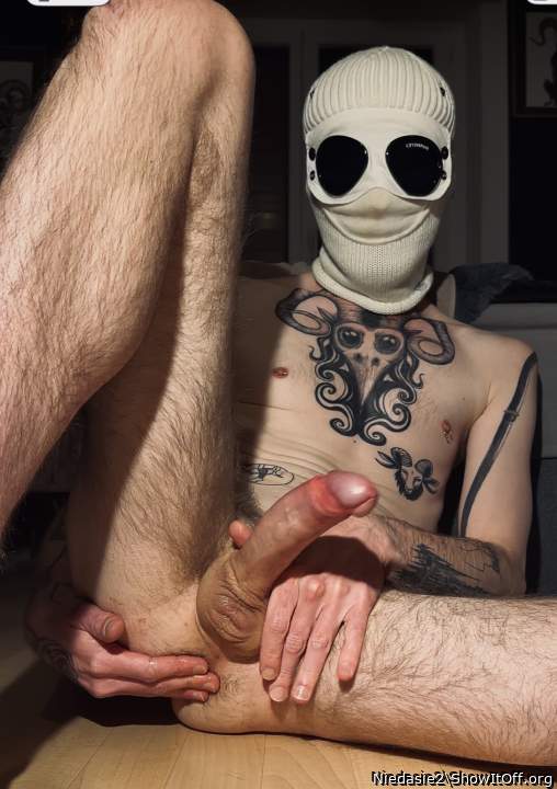 Sexy hot like the big cock and ink&#128540;
