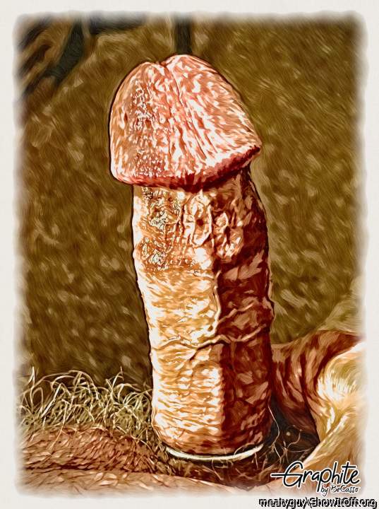 Really cool Man. N hot. Glowing, otherworldly cock