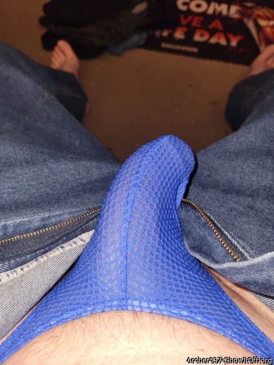 Sexy blue 💙 thong