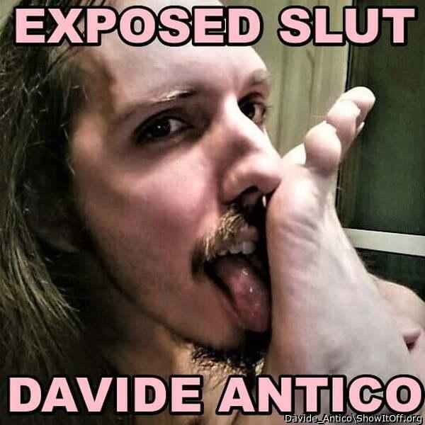 EXPOSED SLUT DAVIDE ANTICO