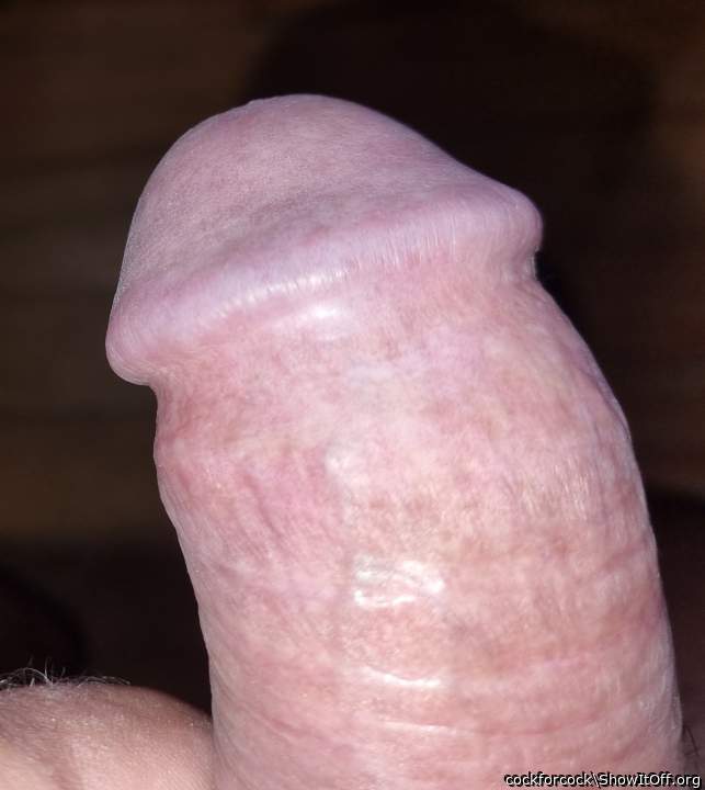 That awesome foreskin pulled right back
