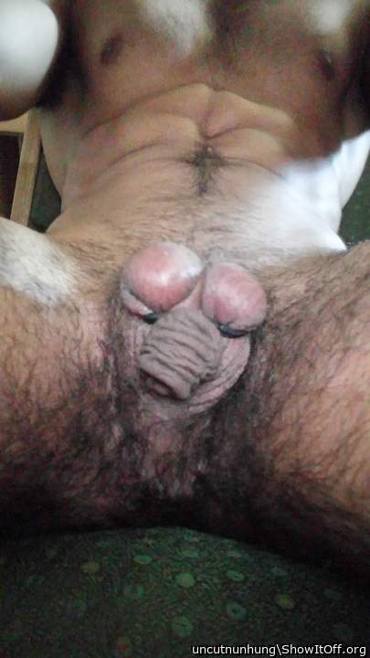 Testicles Photo from uncutnunhung