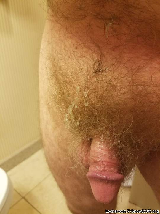 I gladly offer my post-orgasm clean up services.