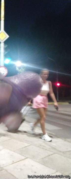 Public masturbation in front of shy sexy girl