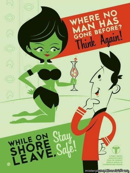 Beam me up, Scotty. I need to see Dr. McCoy in sickbay, ASAP